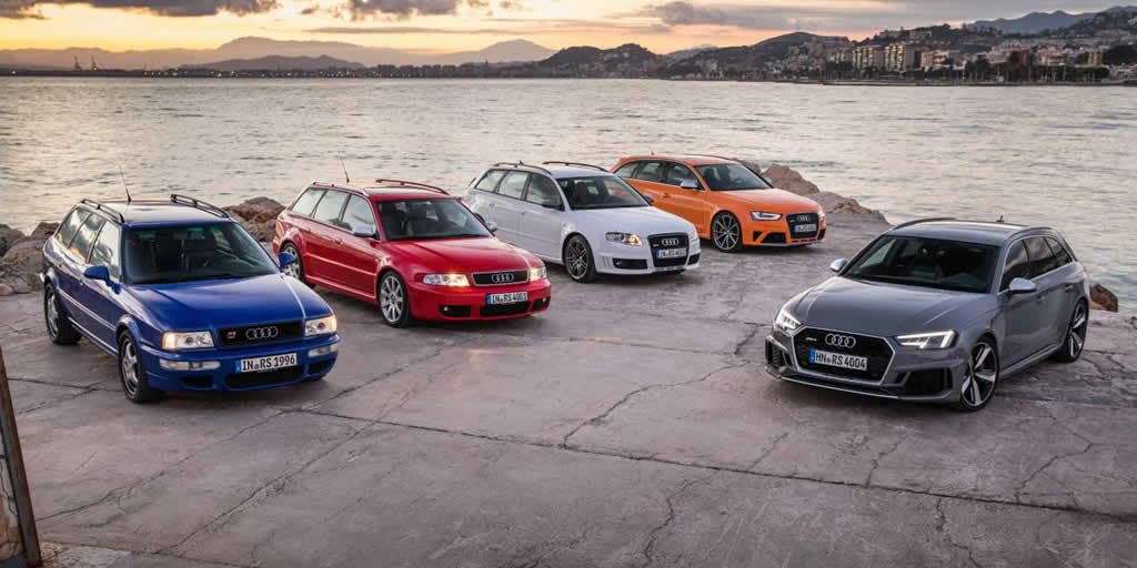 Audi-RS Generaciones del Audi RS